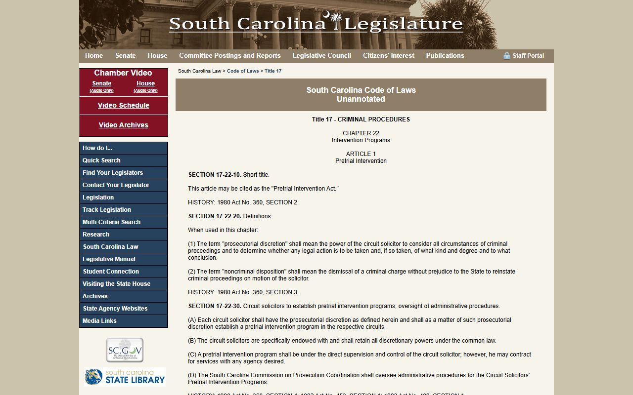 Oconee County criminal court records South Carolina expungement statutes